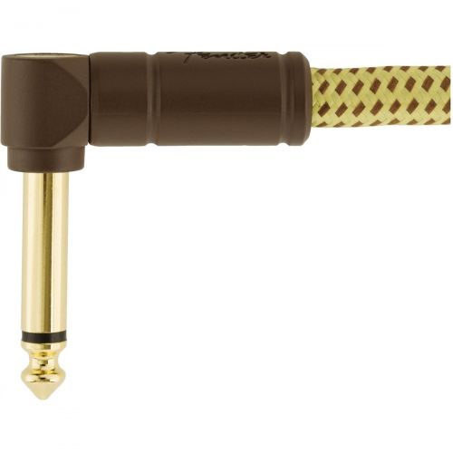 Кабель інструментальний Fender Cable Deluxe Series 15' Angled Tweed